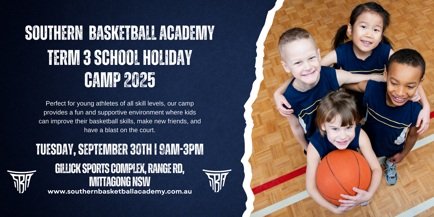 1 Day - Term 3 - School Holiday Basketball Camp