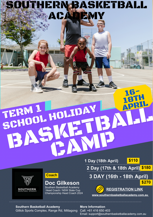 2 Day - School Holiday Basketball Camp